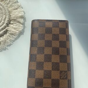 LV Planner Cover with Cloth & Paper List spiral